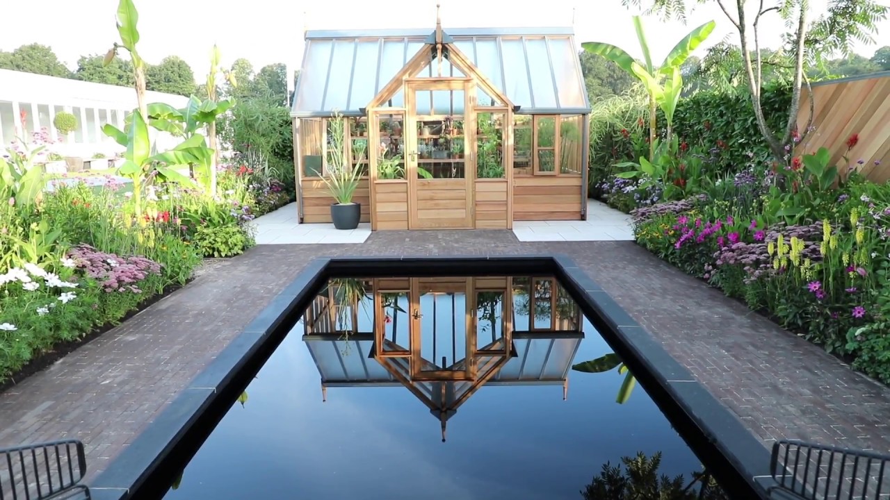 Gabriel Ash Greenhouse Garden Video Diary   Finished Garden
