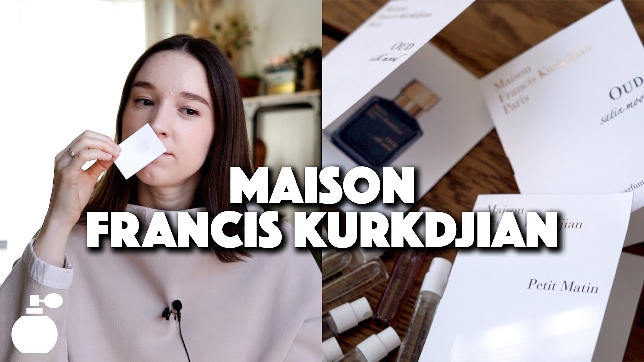 MAISON FRANCIS KURKDJIAN - most iconic scents, Baccarat 540, Gentle Fluidity, Oud Satin Mood