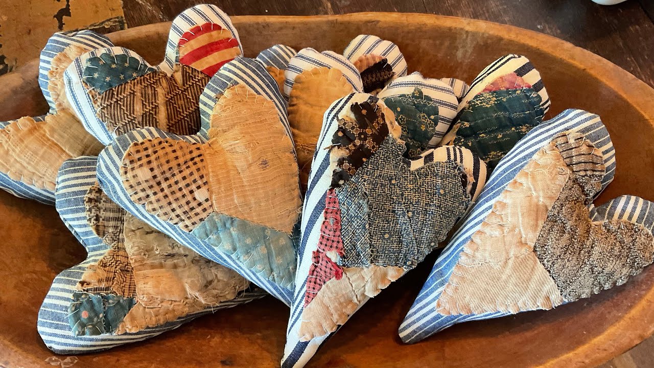 Beautiful Cutter Quilts Hearts / Small Thrift Haul