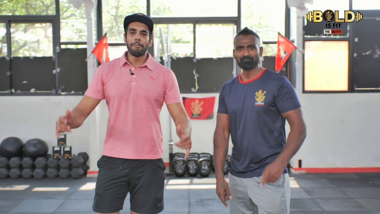 RCB 50-Day no equipment, home workout Core Series: Day 29