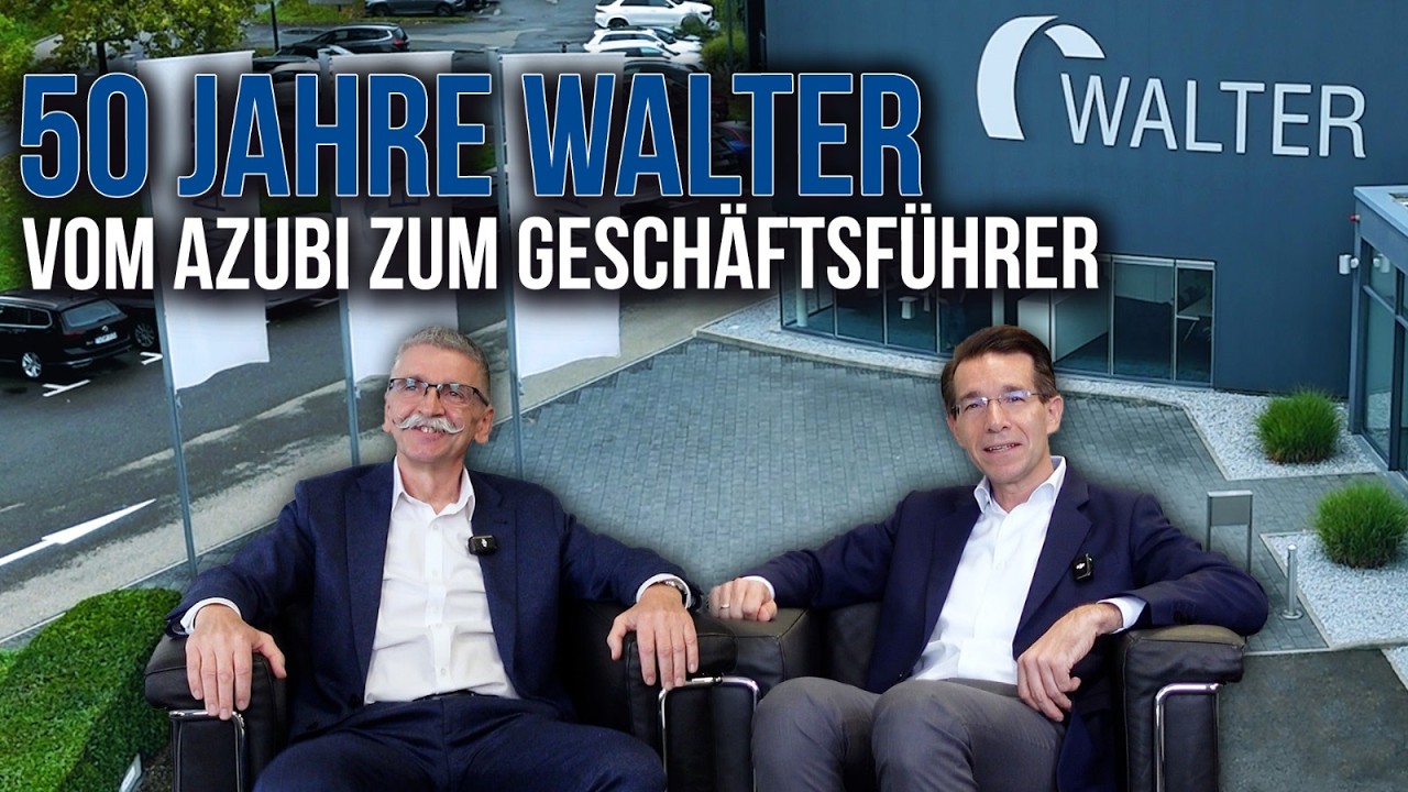 50 Jahre Walter: Vom Auszubildenden zum Geschäftsführer|Interview mit Harry Rein & Dr. Mülle-Mederer