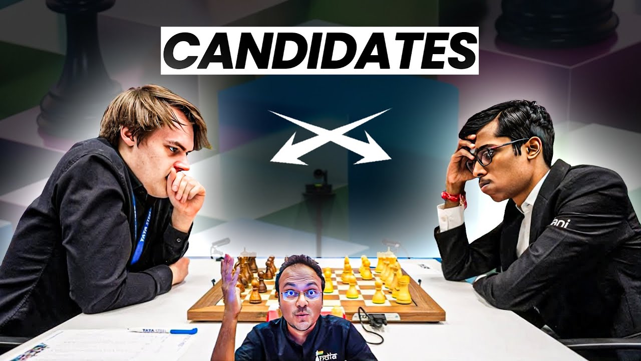 Praggnanandhaa plays like Tal...almost...against Bluebaum | Tata Steel Masters 2026