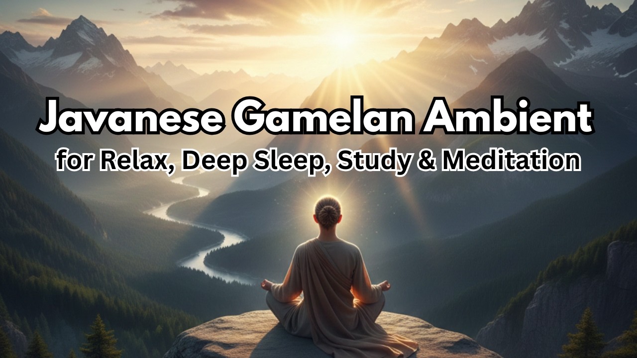 Javanese Gamelan Ambient for Deep Sleep, Study & Meditation 40 Minutes  Instrumental No vocals