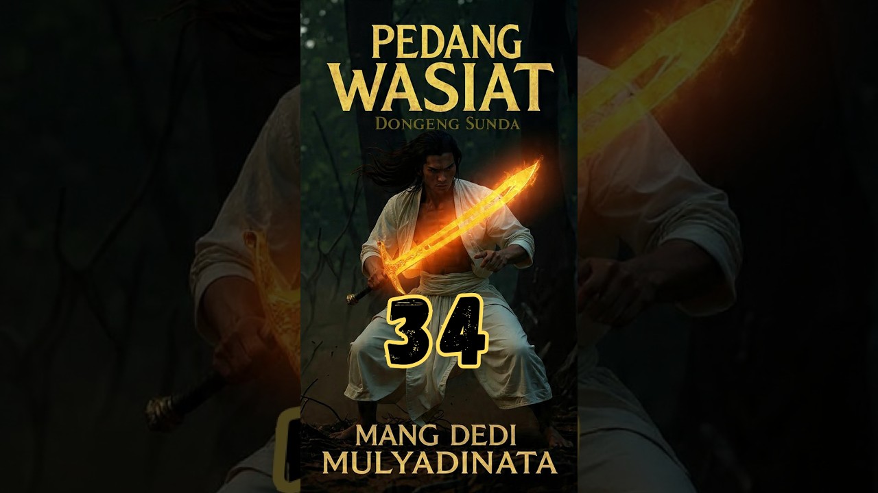 PEDANG WASIAT BAGEAN 34 (SI KANCIL TI PAKIDULAN) - DONGENG SUNDA MANG DEDI MULYADINATA ALM