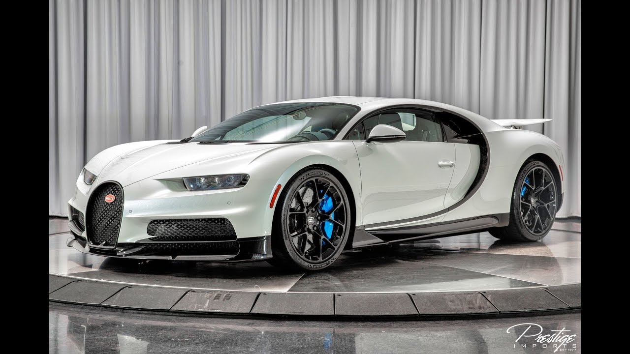 Bugatti Chiron 1500 HP Fastest Car in the World with 304-mph top speed Start Up - Interior Exterior