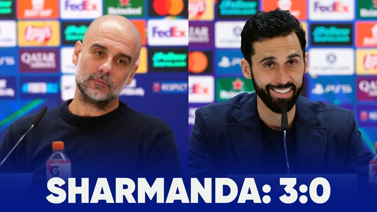 «Real» — «Manchester Siti» (3:0) o‘yinidan keyin Gvardiola va Arbeloaning reaksiyasi
