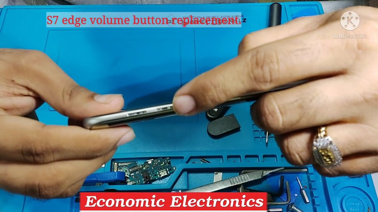 Samsung Galaxy S7 Edge Volume Button Replacement