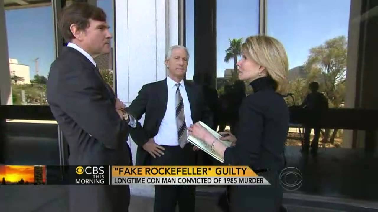 Phony Rockefeller found guilty in 1985 murder