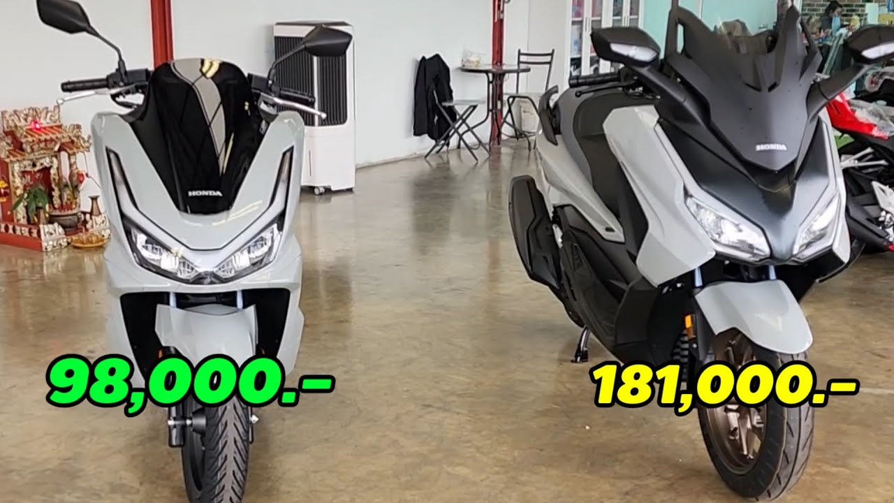 PCX160 Vs. Forza350 ปี2025/ต้าบากี้/นัดพบบางใหญ่