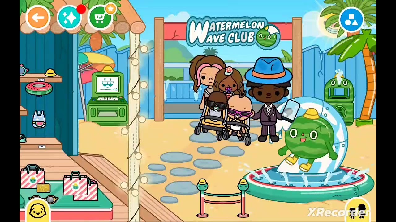 La famille milliardaire | ~( ep 10 )~ | le parc aquatique ! 🏊‍♂️😆