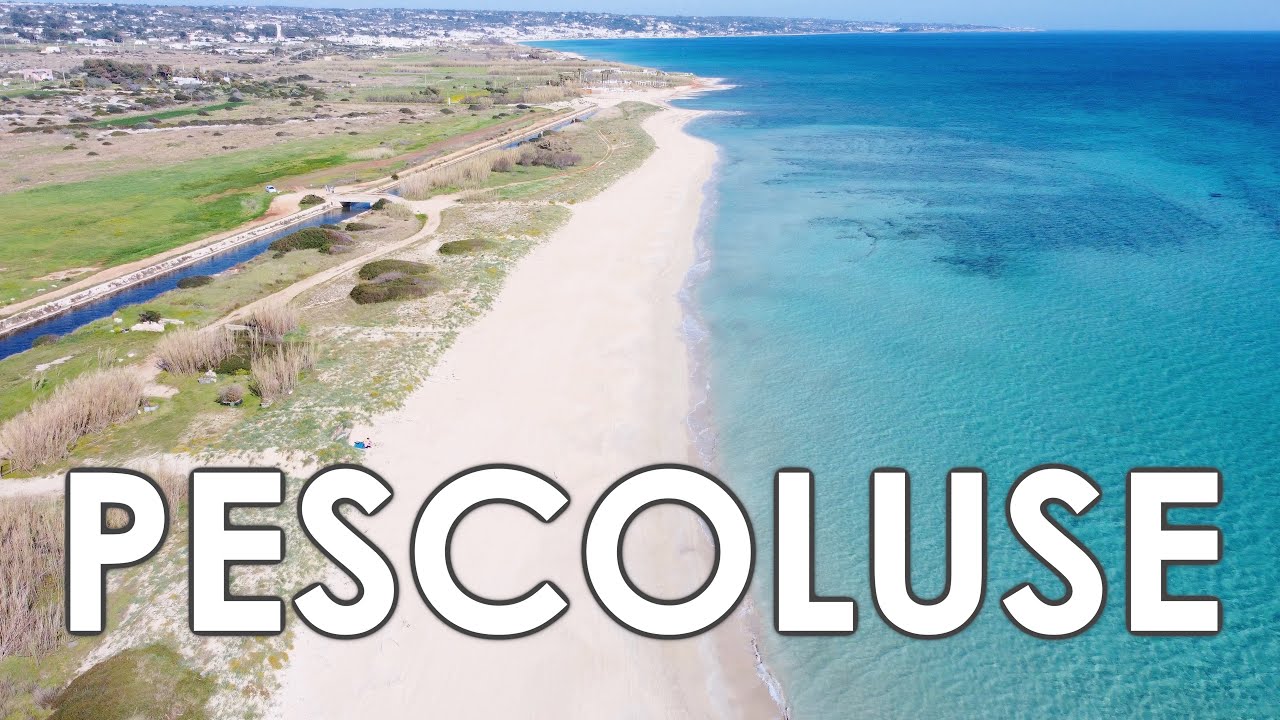 PESCOLUSE | la spiaggia deserta!