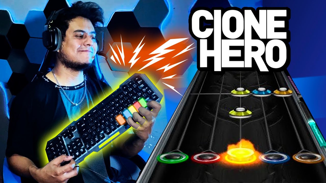 C&Oacute;MO CONFIGURAR TECLADO para JUGAR con CLONE HERO 2026