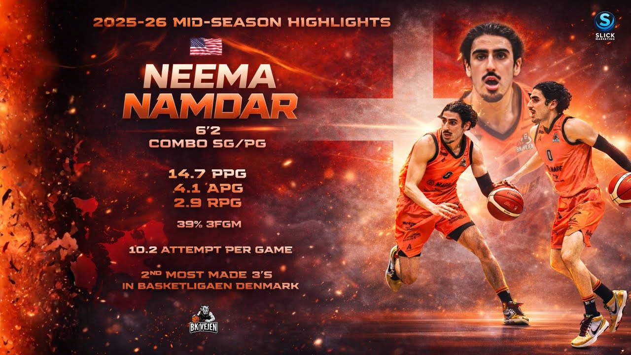 Neema Namdar - Mid Season Highlights 2025/26 - Denmark