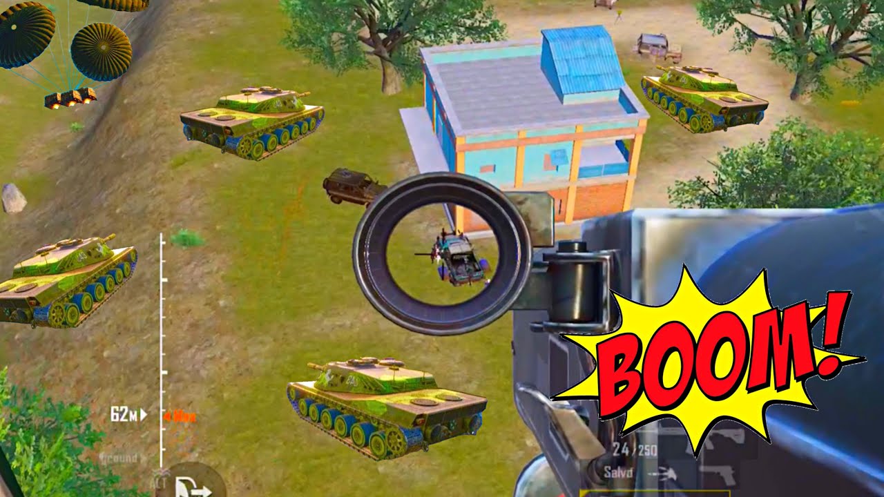 PUBG Mobile Only TANK + M202 Fight🤯 999.99 iQ Used to Kill Enemy in Payload 3.0💥