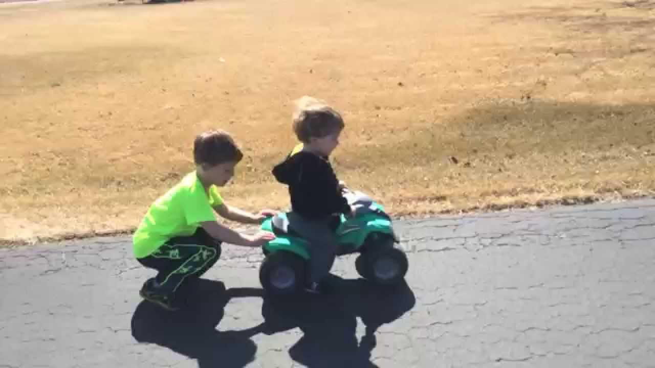 The Boys Playing at Papa and Amma's House