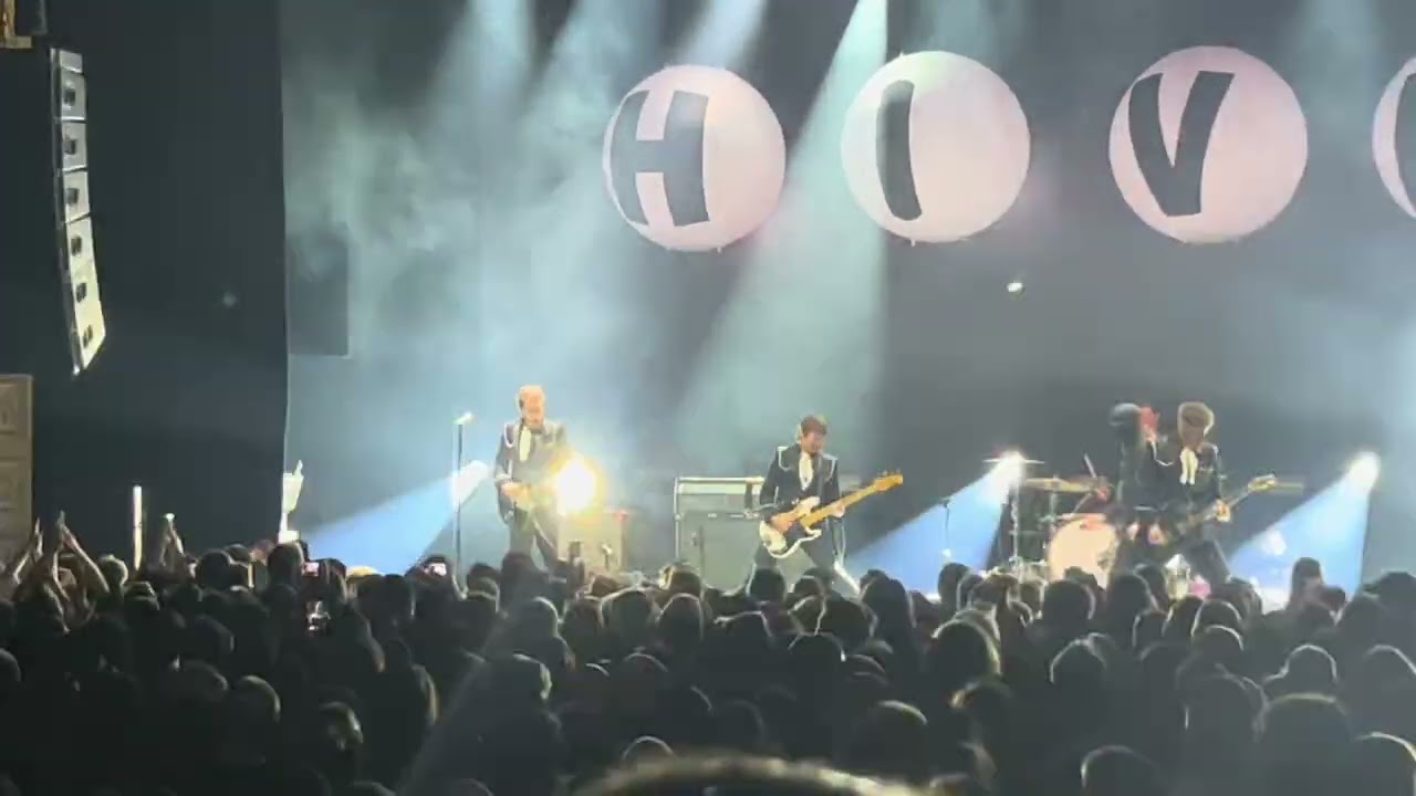 The Hives live Forum Theatre Melbourne