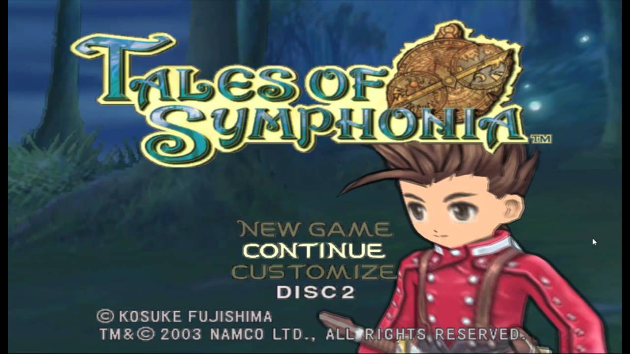 Tales of Symphonia's Title Screen Secret