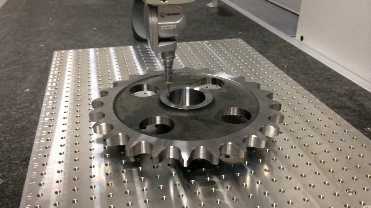 HEXAGON CNC CMM PC DMIS CAD ++ parça ölçüm 001