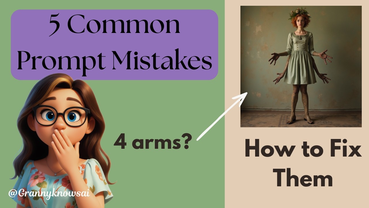 Why Your AI Art Looks Blurry or Weird! 5 Common Mistakes & How to Fix Them