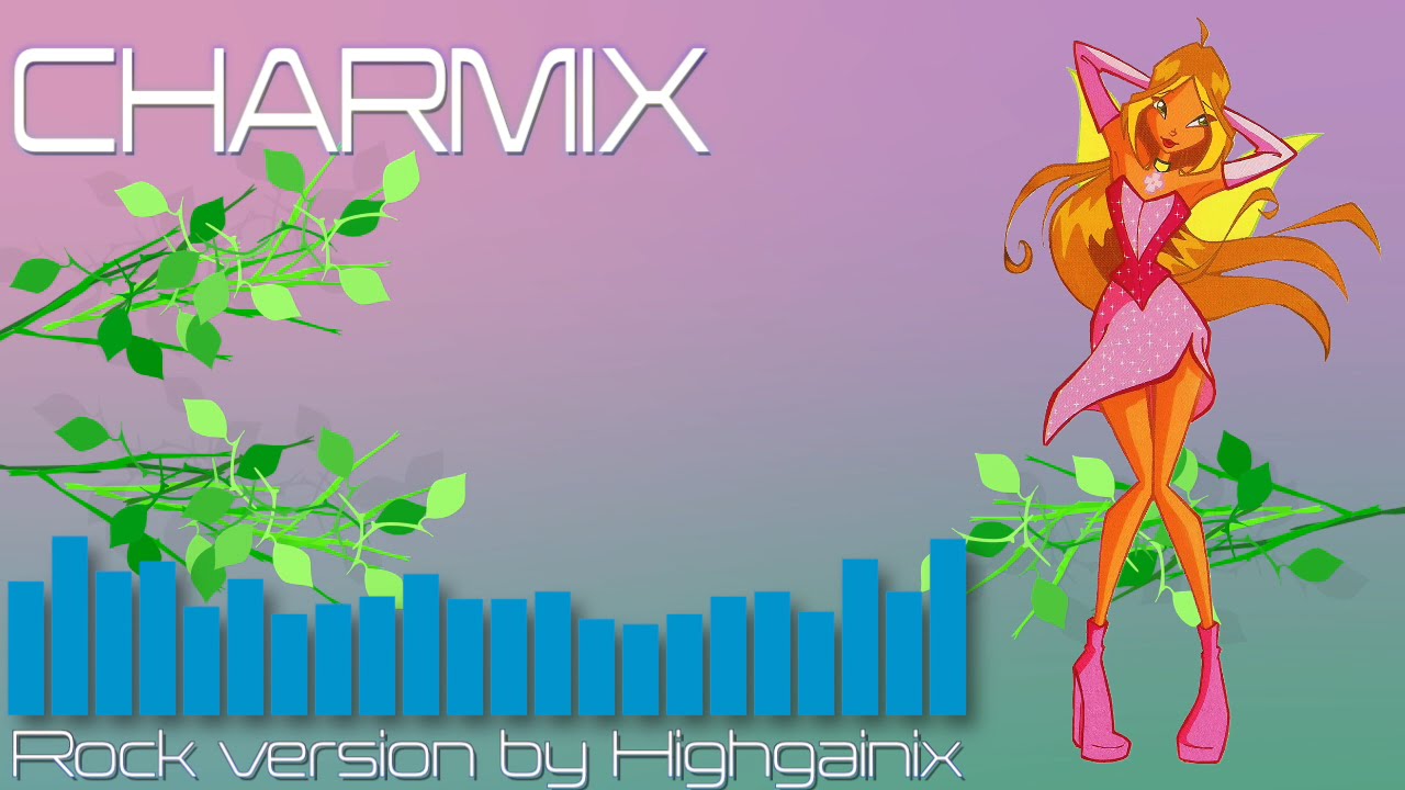 Winx Club Charmix Song - Full Instrumental Guitar Cover