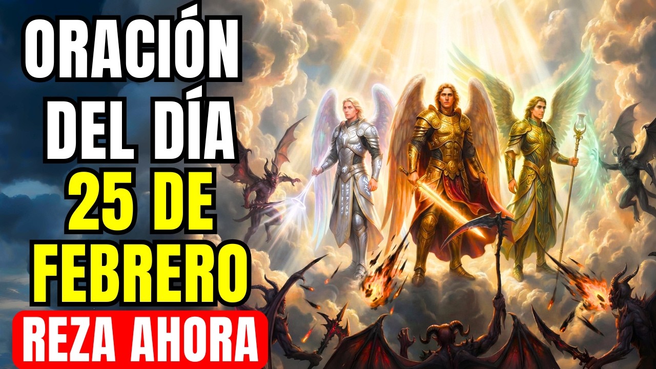 Oración de los 3 Arcángeles para Romper Maldiciones y Alejar Todo Mal — Reza Conmigo