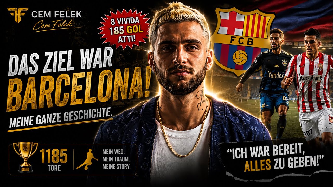 Das ZIEL war FC BARCELONA! ⚽️❤️‍🔥⚡️- CEM FELEK von DELAY SPORTS erzählt seine FUßBALLGESCHICHTE