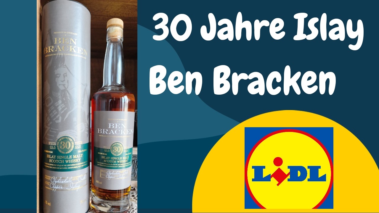 Ben Bracken Lidl 30 J  Islay 46% vol