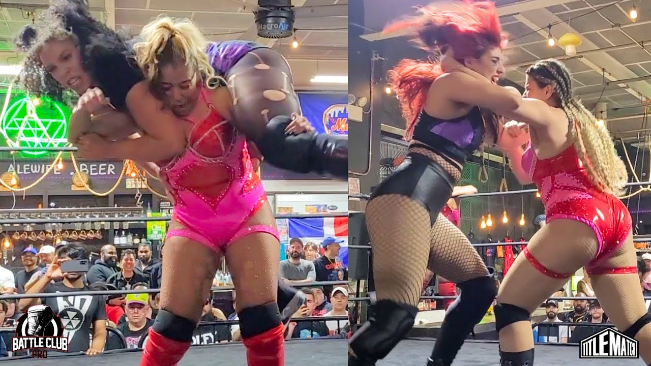 JC Storm & Nahir Robles vs Amanda Kiss & Leah Knight - Women Crush Wednesday 5 FULL MATCH