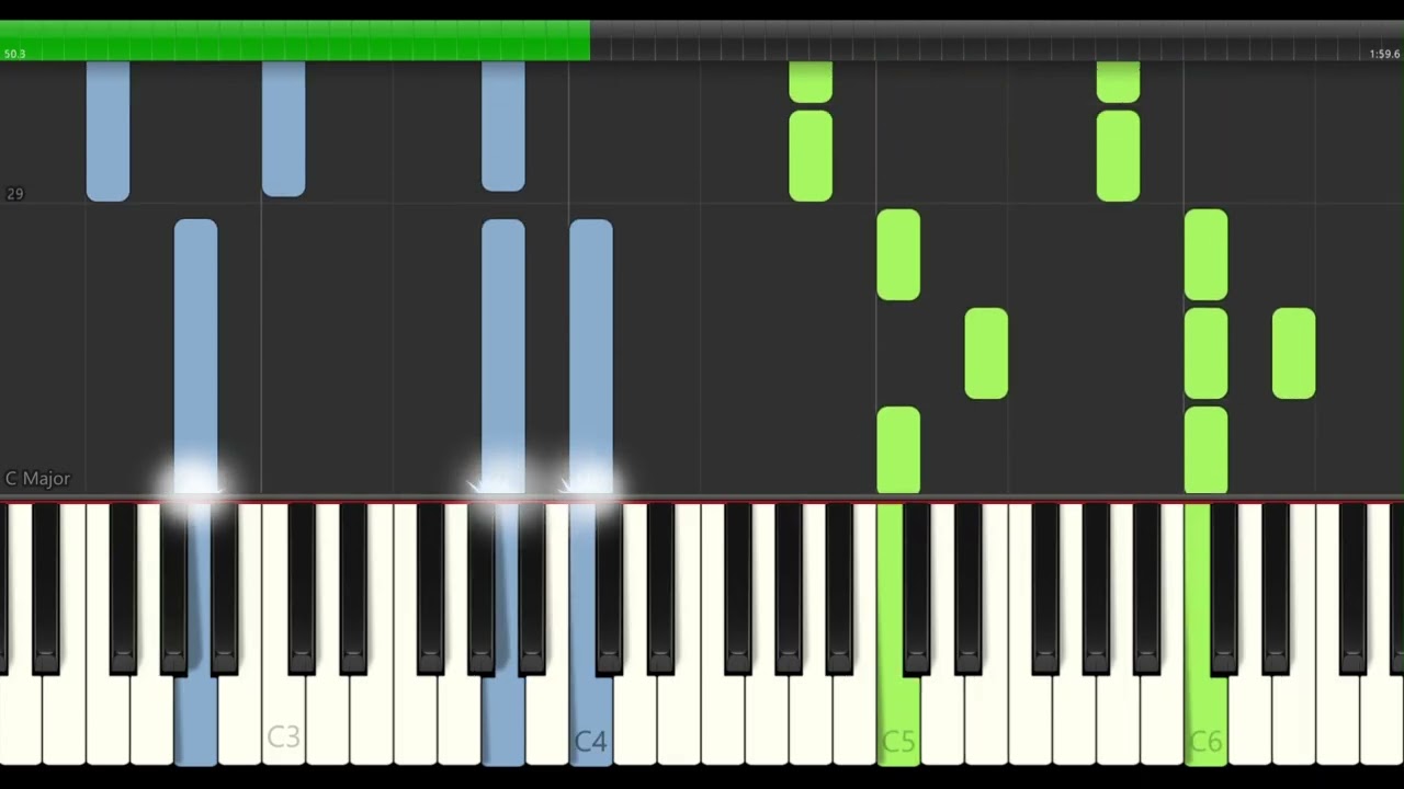 Cornfield chase - Interstellar - Hans Zimmer : Tutoriel piano, Piano tutorial