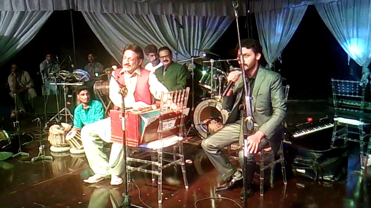 Tere sehray nu sajaya Amanat Ali wedding walima program- Hassan Sadiq with Raza Hassan