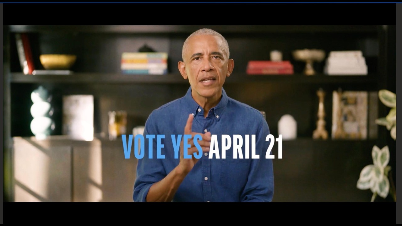 Vote YES: President Barack Obama