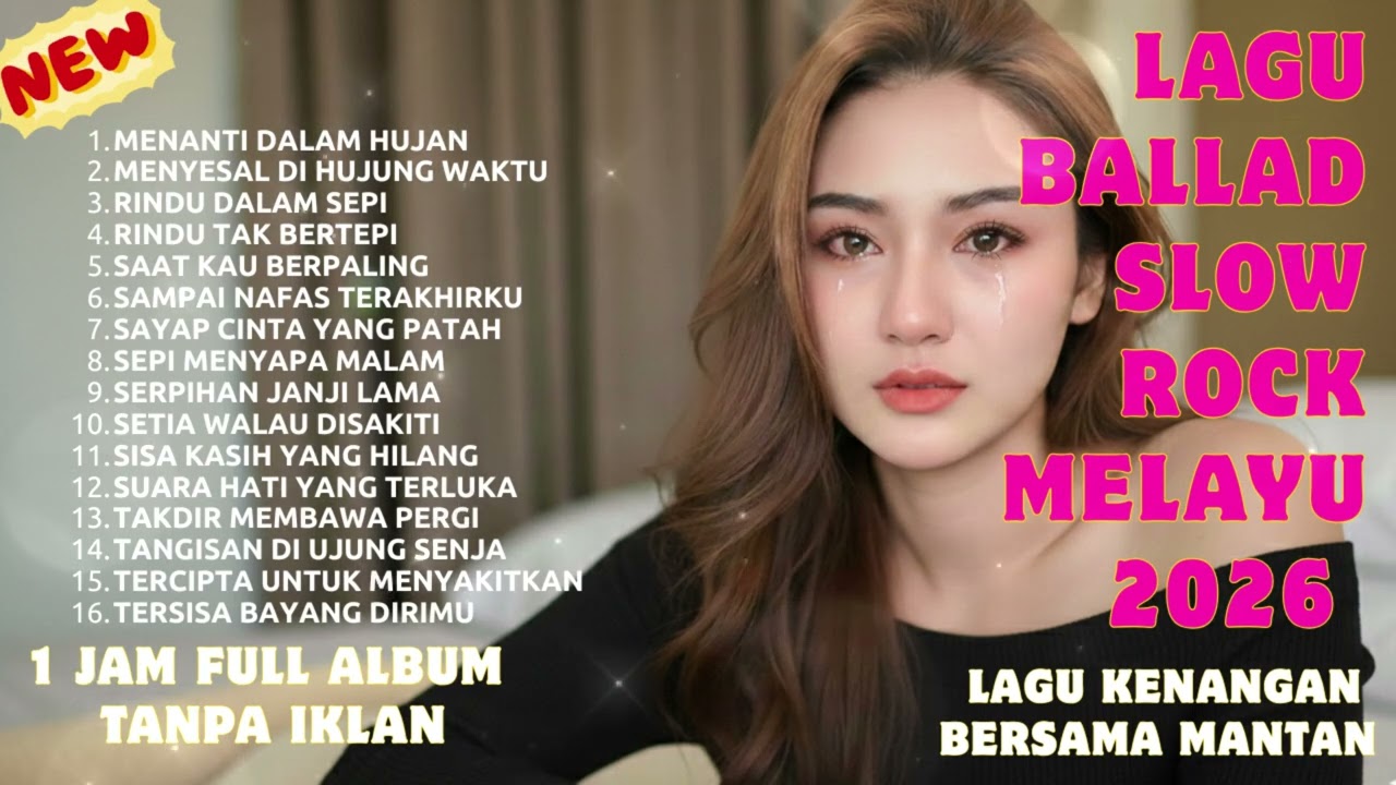 Lagu Bikin Nangis 😭 | Lagu Sedih Patah Hati 💔 Ballad Slow Rock Terbaru 2025 – Menanati Dalam Hujan