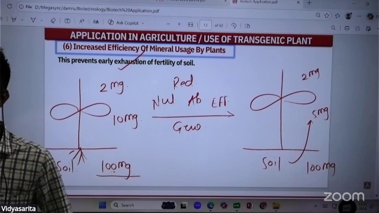 Biotechnology principles and processes L-13 | 25-02-26| AMAR SHINDE SIR | Biology 11th B4 NEET VSA