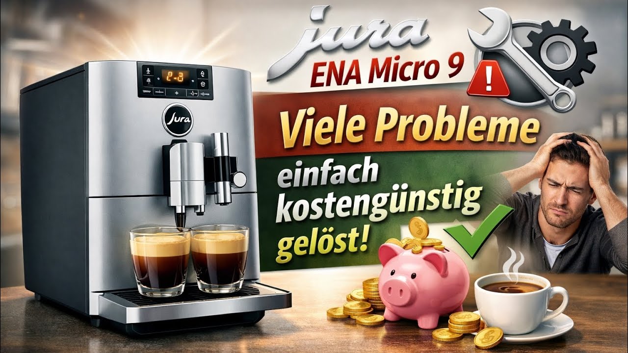 Fast alle Jura Geräte haben das gleiche Problem Anleitung Jura Ena 9 