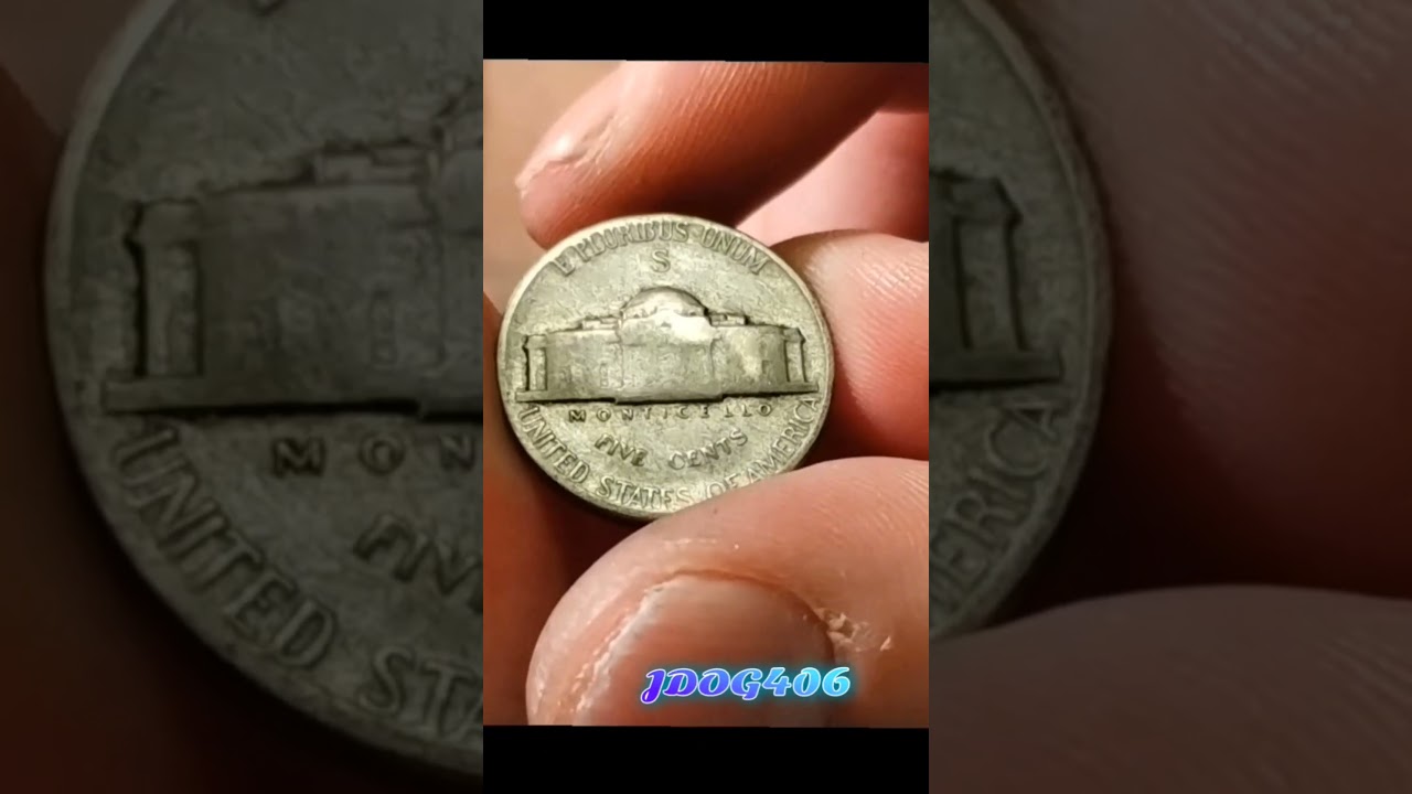 1945 S War Nickels #coinrollhunting