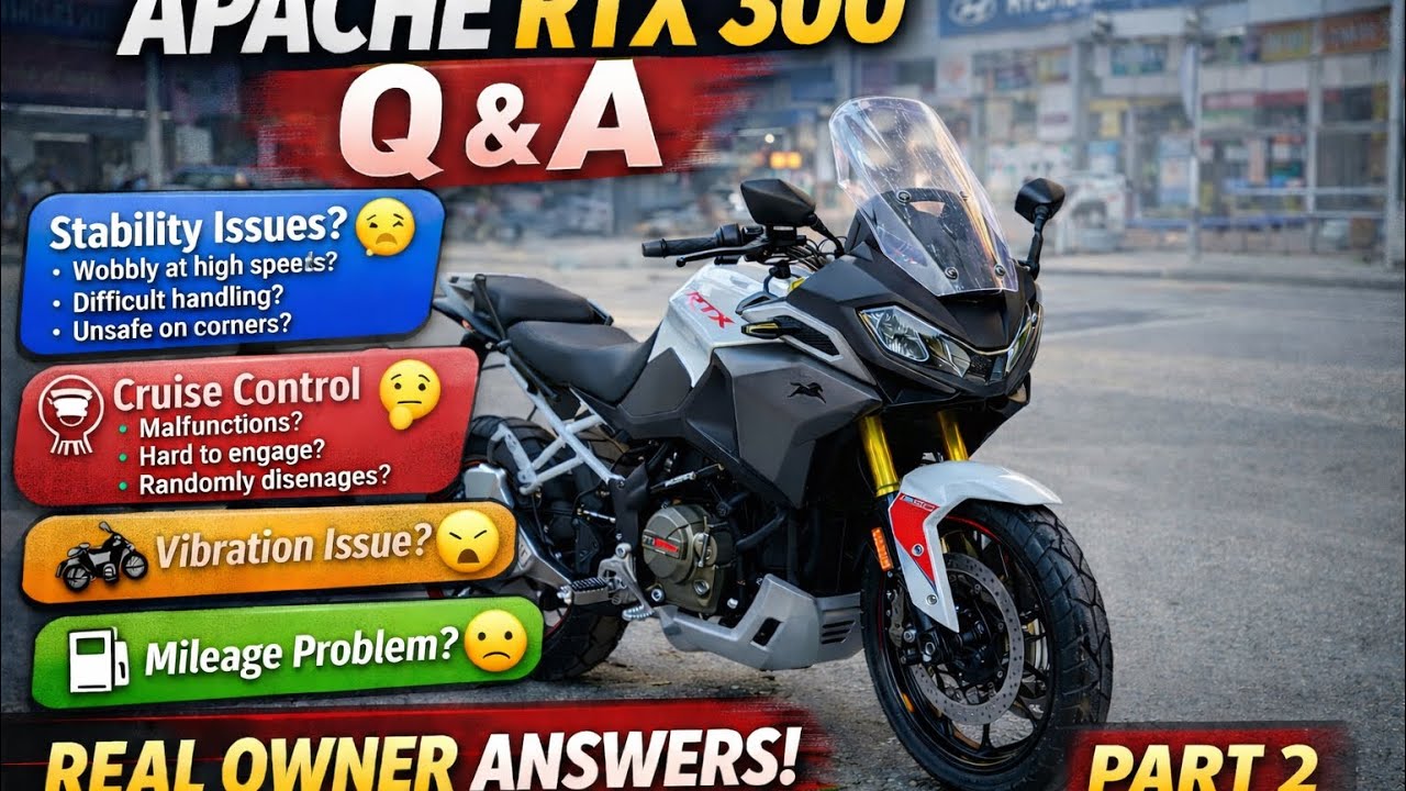 QNA video of my Apache RTX 300 ￼(Part- 2)