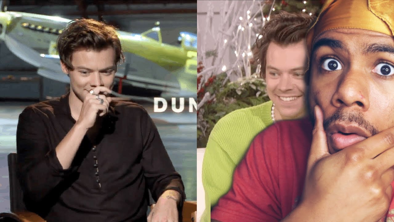 HARRY STYLES DODGING INTERVIEW QUESTIONS FOR 7 MINUTES STRAIGHT | REACTION