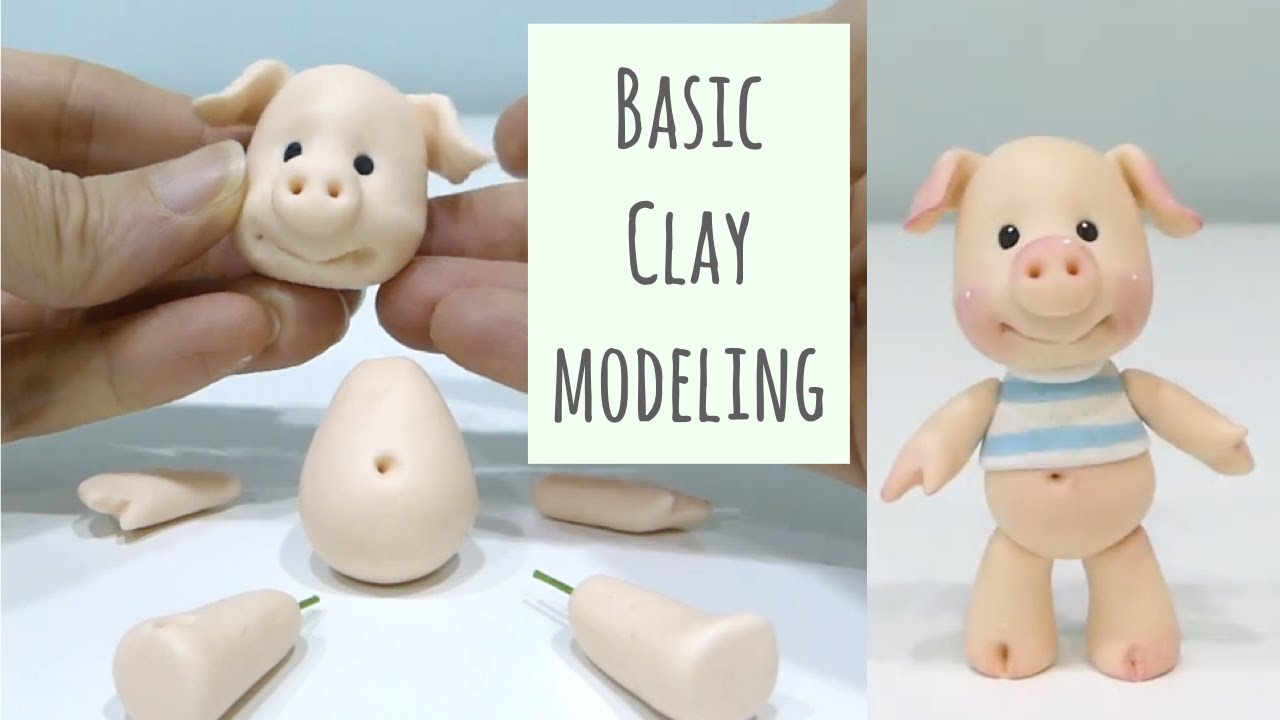MODELADO EN PORCELANA FRIA  PARA PRINCIPIANTES | BASIC CLAY MODELING FOR BEGINNERS