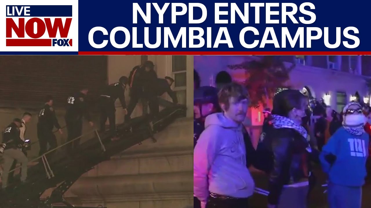 NYPD enters Columbia University building, arrests protesters | LiveNOW from FOX