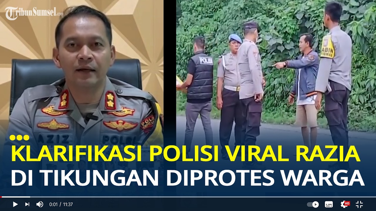 Klarifikasi Polisi Viral Razia di Tikungan Diprotes Warga, Kapolres: Antisipasi Tindak Pidana 3C