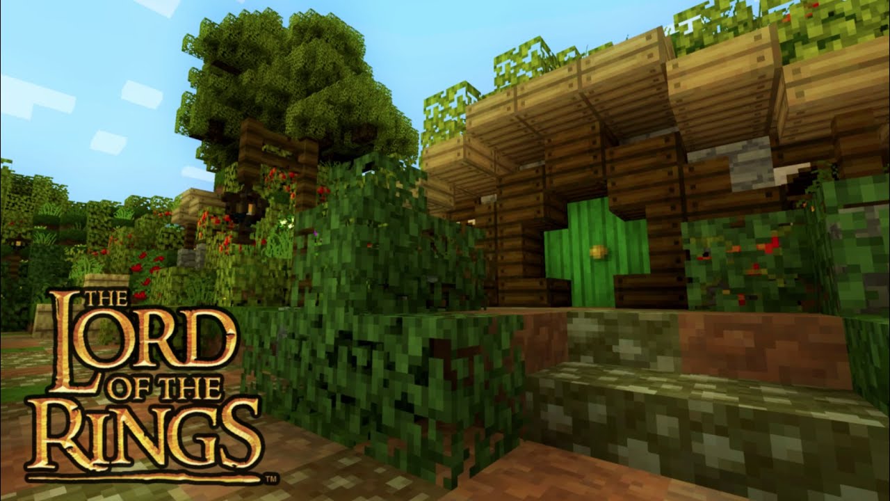 ASMR | Exploring The Shire in Minecraft Middle Earth 👣