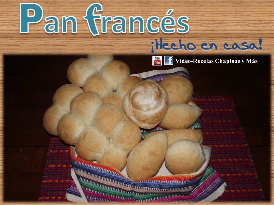 Receta Pan Frances hecho en casa