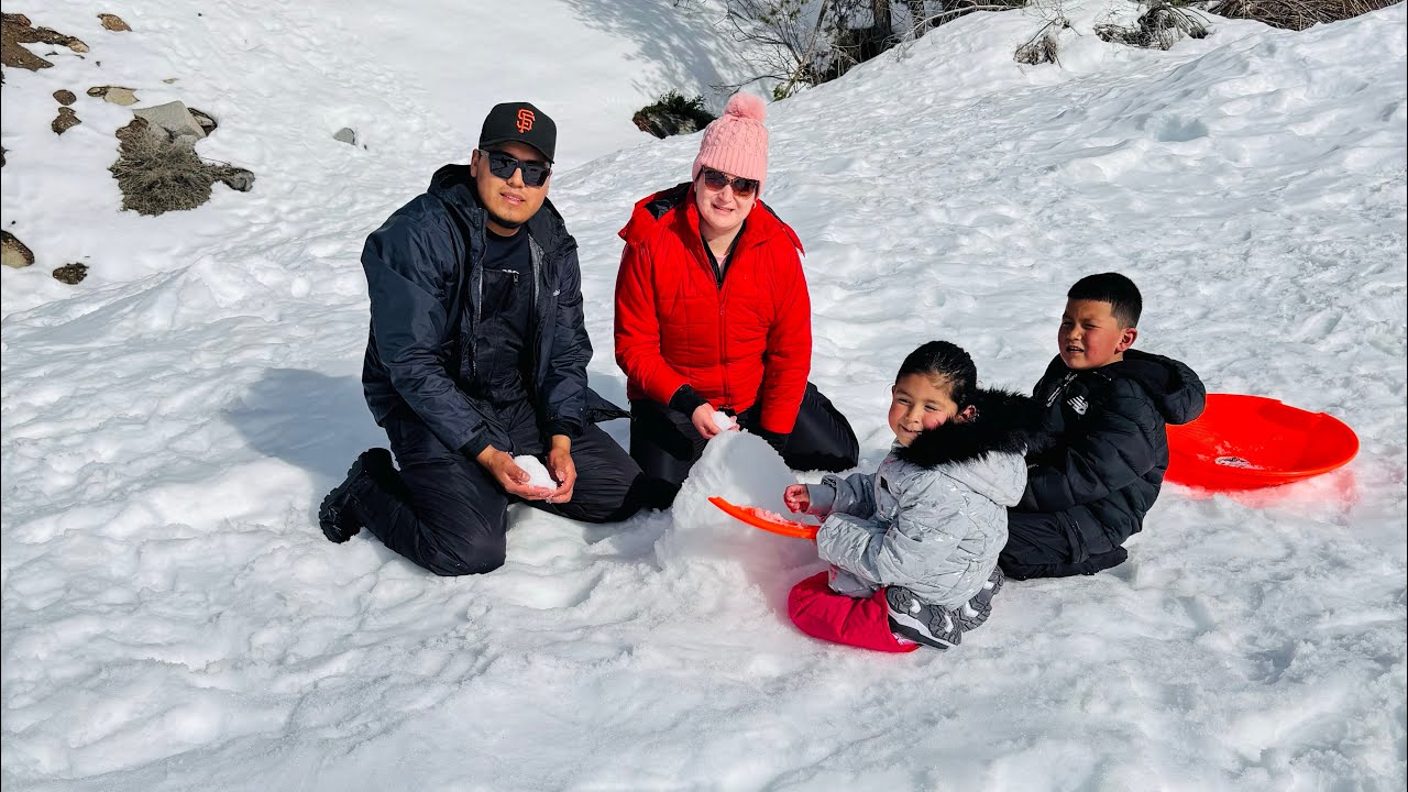 Visitando Tahoe mucha nieve ❄️❄️❄️❄️
