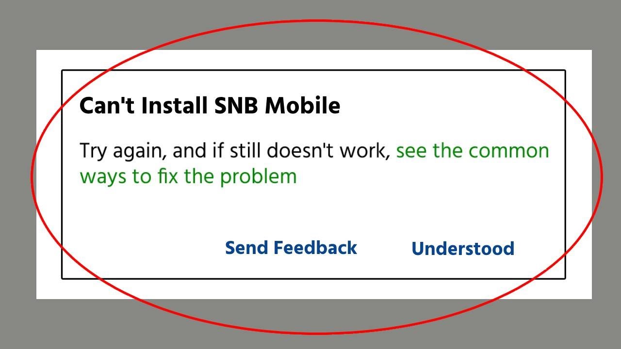 How to Fix Can't Install SNB Mobile App on Google Playstore | Can't Install SNB Mobile