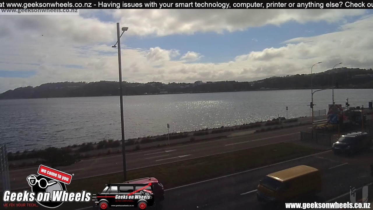 Wellington Waterfront Webcam | Geeks on Wheels