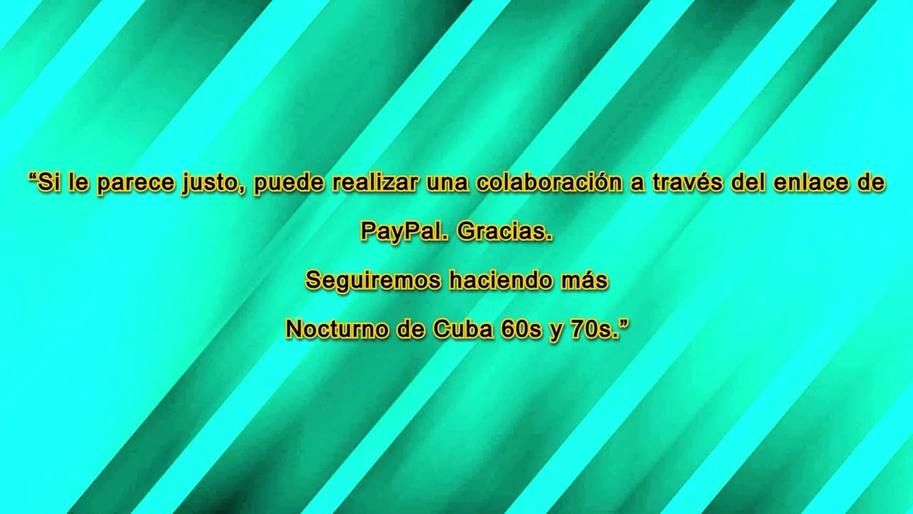 NOCTURNO DE CUBA 60 70