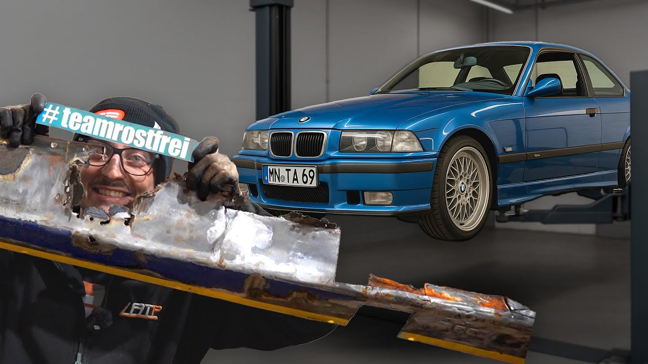 Wir schneiden ihn auseinander! BMW E36 Rostbehandlung