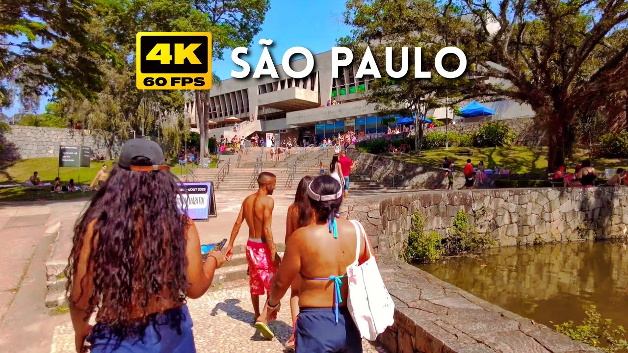 Passeio pelo Sesc Interlagos, São Paulo, Brasil, 4K