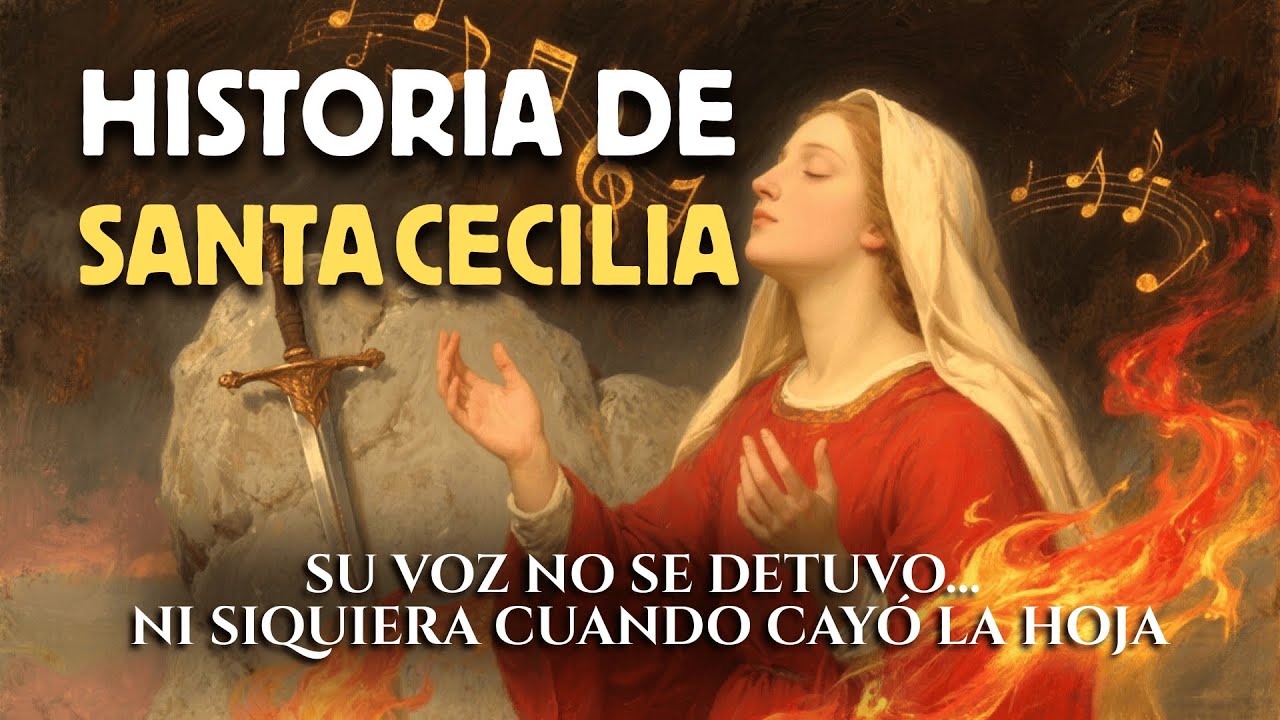 ¿QUIÉN FUE SANTA CECILIA? La Mujer que Cantó… Hasta el Corte de la Espada | Historia de los Santos
