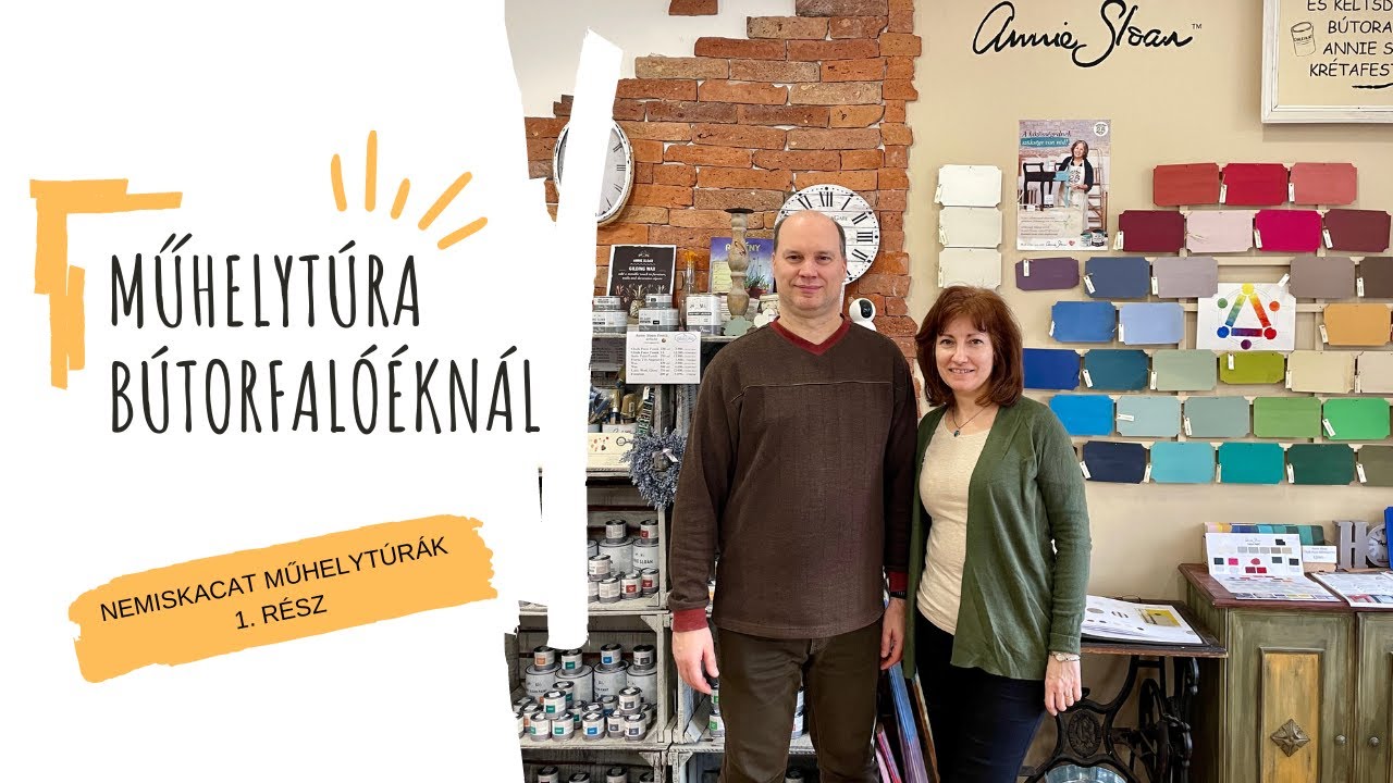 Bútorfestő műhelytúra Bútorfalóéknál